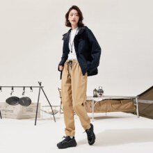 PLUS会员：拓路者 Pioneer Camp 户外旅行软壳衣三合一冲锋衣女登山服