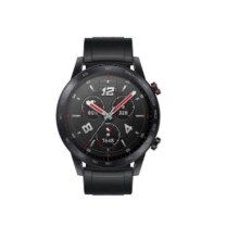 5日0点：HONOR 荣耀 GS 3i 运动版 智能手表 46mm 碳石黑真皮表带 黑色表壳（北斗、GPS、GLONASS、血氧）
