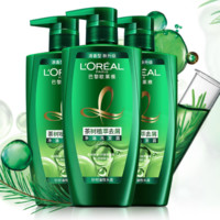 L'OREAL PARIS 茶树植萃去屑净油洗发露1500ml赠洗护200ml