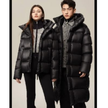 闭眼买、PLUS会员：YANXUAN 网易严选 中国大鹅焱系列395g白鹅绒高蓬羽绒服 (95%白鹅绒）