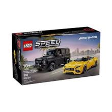 百亿补贴：LEGO 乐高 76924 梅赛德斯AMG G63与SL 63 超级赛车拼搭积木玩具