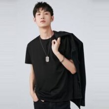 PEACEBIRD 太平鸟 男士休闲短袖T恤 BWDAD274789