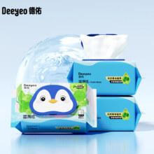 德佑旗舰店?湿厕纸80抽*3包