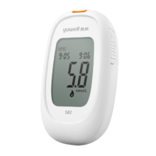 概率券、plus：yuwell 鱼跃 糖尿病医用测血糖仪 100片血糖试纸+100支采血针
