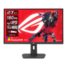 京东百亿补贴、PLUS会员：华硕ROG XG27ACS-W 27英寸电竞显示器