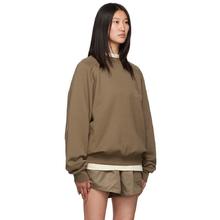 ESSENTIALS 自营｜潮奢 Essentials 男女同款 黑色徽标套头衫圆领针织抓绒