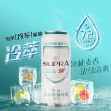 珠江啤酒 雪堡冷萃精酿啤酒500mL*3罐
