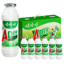 娃哈哈AD钙奶 原味220ML*4瓶*2件