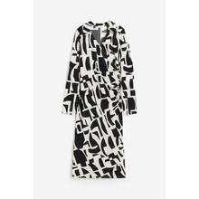 H&M 女装法式裹身裙 1195389