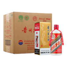 百亿补贴、plus会员：茅台2023年 飞天 酱香型白酒 53度 500ml*6 整箱装