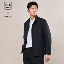 再降价、PLUS会员、概率券:  HLA 海澜之家 夹克男24轻商务经典系列印花外套