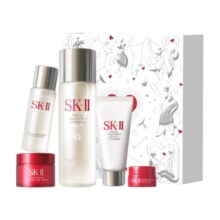 PLUS会员：SK-II 护肤套装 含精华露75ml+嫩肤露30ml+眼霜2.5g+精华露15ml+洁面膏20g519.39元