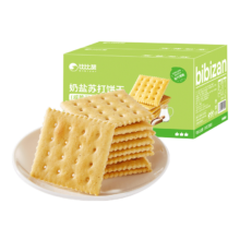plus会员、需弹券:比比赞（BIBIZAN）奶盐苏打饼干800g整箱