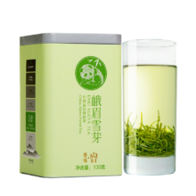 plus会员、需凑单:峨眉雪芽  春喻睿毛峰绿茶 100g
