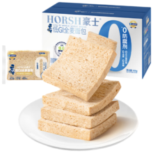 豪士面包 低GI全麦吐司 600g
