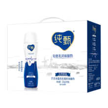 京东百亿补贴、plus会员:蒙牛纯甄原味小蛮腰高端轻酪乳酸奶230g×10瓶