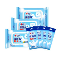 心相印 云熊系列 湿厕纸 40片*3包+10片*4包