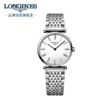 双11预售：LONGINES 浪琴 嘉岚系列 石英钢带女表 L42094116