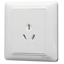 PLUS会员：Schneider Electric 施耐德电气 86型开关16A插座面板 睿意系列 白色