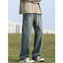 PLUS会员：Foss Phil 牛仔裤 Y06怀旧蓝XL XL（135-150斤）