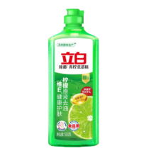 PLUS会员、概率券：立白 青柠除菌洗洁精 500g/瓶