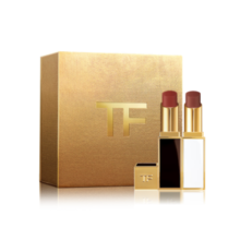 TOM FORD化妆品礼盒 TF口红细白管32+细黑管52 唇膏生日礼物送女友