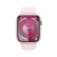 PLUS会员：Apple/苹果 Watch Series 9 智能手表GPS款45毫米 粉色 M/L MR9H3CH/A