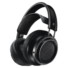 PLUS会员：PHILIPS 飞利浦 X2HR 耳罩式头戴式有线耳机 黑色
