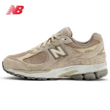 百亿补贴，plus: NB 男鞋女鞋2002R系列经典复古舒适运动休闲鞋 卡其色 M2002RID-D 42.5 27cm