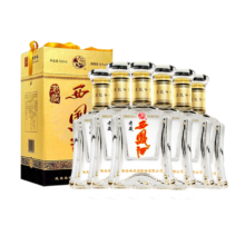 西凤老藏52度凤香型商务送礼宴请白酒礼盒 52度 500mL 6盒 整箱