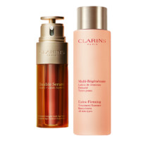 CLARINS 娇韵诗 双萃精华50ml弹簧爽肤水200ml补水保湿维稳紧致