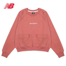 PLUS会员：new balance NB卫衣秋季印花男款套头长袖上衣 女款 AWT23320-MIN S