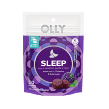 OLLY 褪黑素软糖 睡眠糖 含褪黑素3mg 10粒/袋