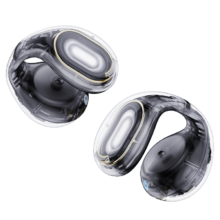 PLUS会员：SoundCore 声阔 太空舱Pro 耳夹式真无线降噪蓝牙耳机 幽谷灰