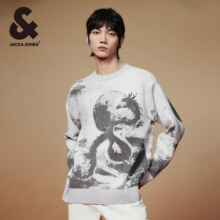 JACK&JONES 杰克琼斯 冬季毛衣舒适打底针织衫合集 雪白色