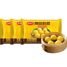 小东北星厨 大黄米粘豆包500g*3 30个东北红小豆粘豆包 粗粮杂粮主食面点