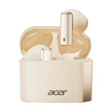 PLUS:宏碁（acer）OHR204 真无线蓝牙耳机 米白色
