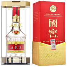京东百亿补贴：五粮液 普五 第八代 52度 500ml+国窖1573 经典 52度 500ml “浓香大小王”组合