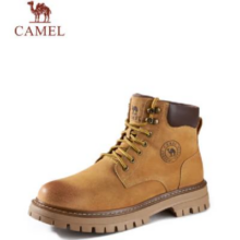 骆驼（CAMEL）王俊凯同款 马丁靴GE122W7757T