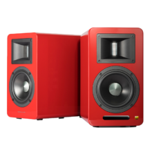 PLUS会员：EDIFIER 漫步者 AIRPULSE A100 2.0声道 居家 多媒体音箱 红色