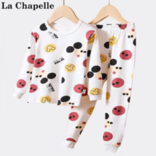 La Chapelle 儿童纯棉秋衣秋裤套装