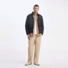 双11狂欢、需弹券、PLUS会员：Gap 盖璞 新款印花logo小立领羽绒服简约外套+凑单