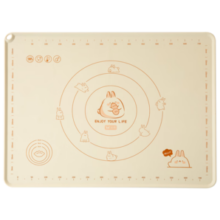 双枪（Suncha）硅胶揉面垫食品级擀面垫70*50 和面板烘焙案板超大升级加厚8件套