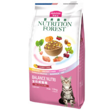 双11狂欢、20点开始、88VIP：Myfoodie 麦富迪 营养森林系列 全价营养成猫猫粮 20kg