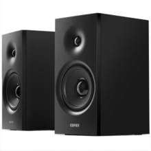 漫步者（EDIFIER）R1080BT 桌面2.0声道电脑音响 蓝牙音箱 木质音响 台式机笔记本音响 黑色