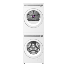 双11开门红、PLUS会员：Midea 美的 元气2.0 10公斤 纯平全嵌洗烘套装 MG10L7PRO+MH10L7PRO