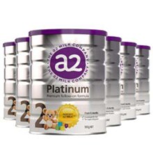 双11预售：a2 艾尔 Platinum系列 较大婴儿奶粉 澳版 2段 900g*6罐