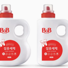 88VIP！B&B 保宁 宝宝洗衣液 1800ml*2