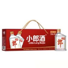 双11预售：郎酒 小郎酒 经典款 45度 兼香型白酒 100ml*24瓶 整箱装