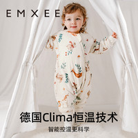 EMXEE 嫚熙 婴儿豆豆绒睡袋